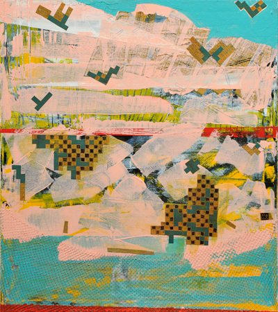 Ascending the Grid by artist Melissa Wen Mitchell